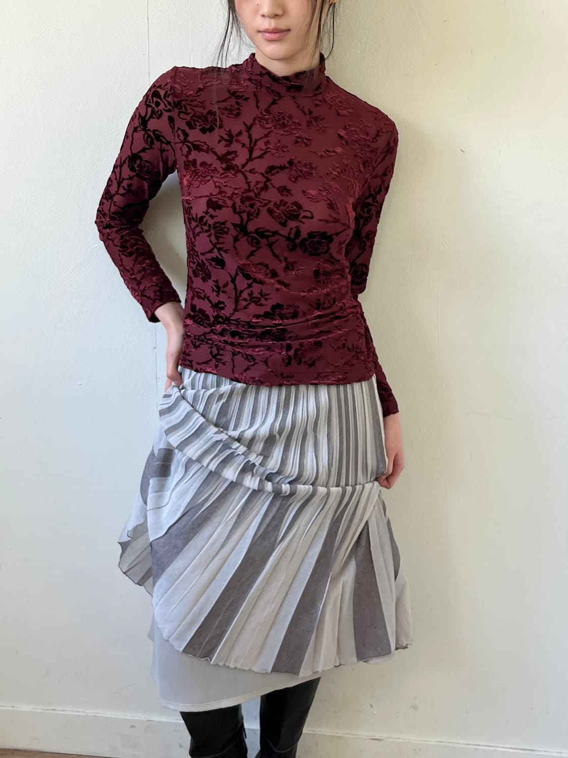 St VERMEER 플리츠 스커트 상품이미지3