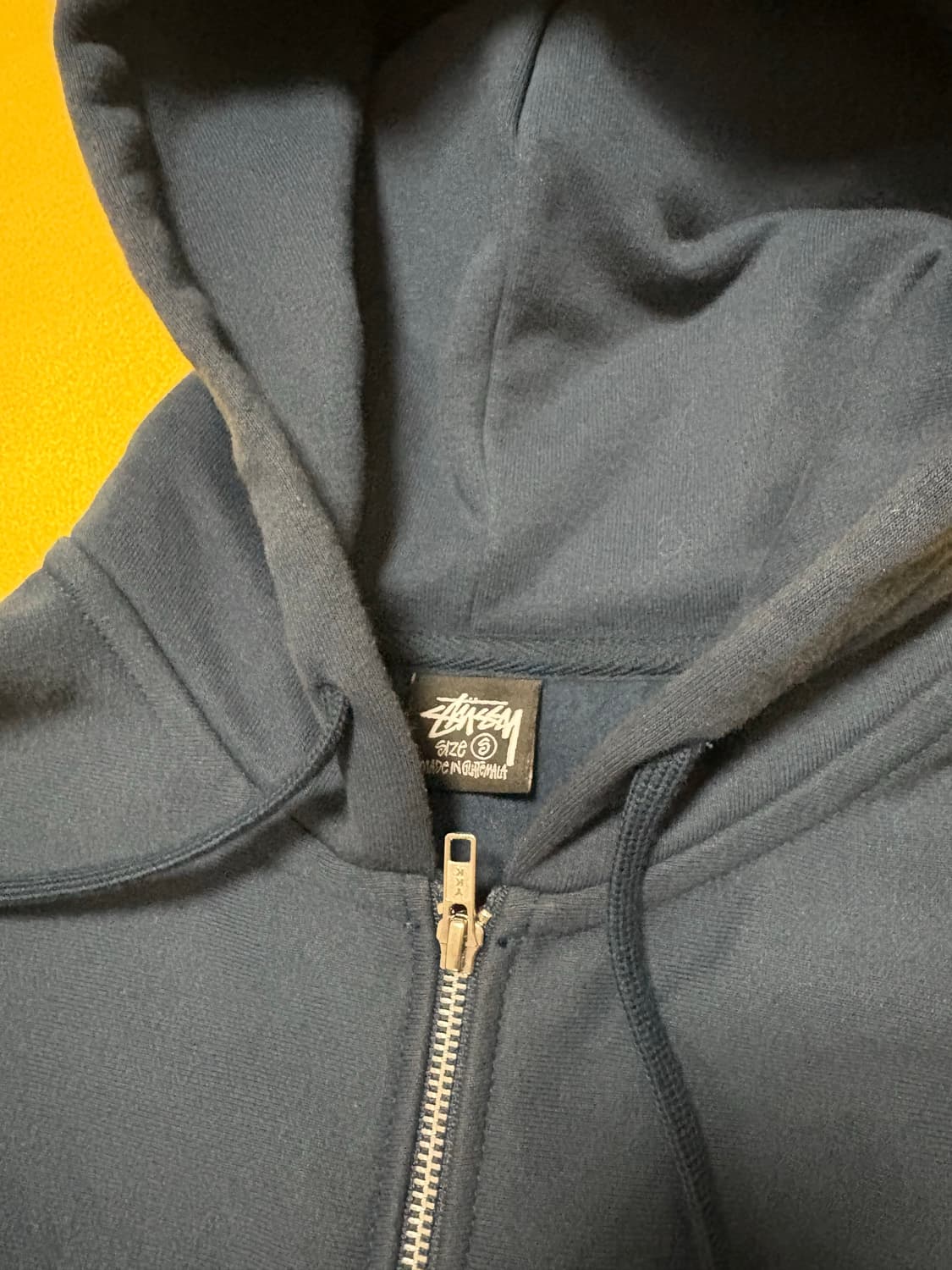 스투시 네이비 후드집업 판매! 상품이미지4