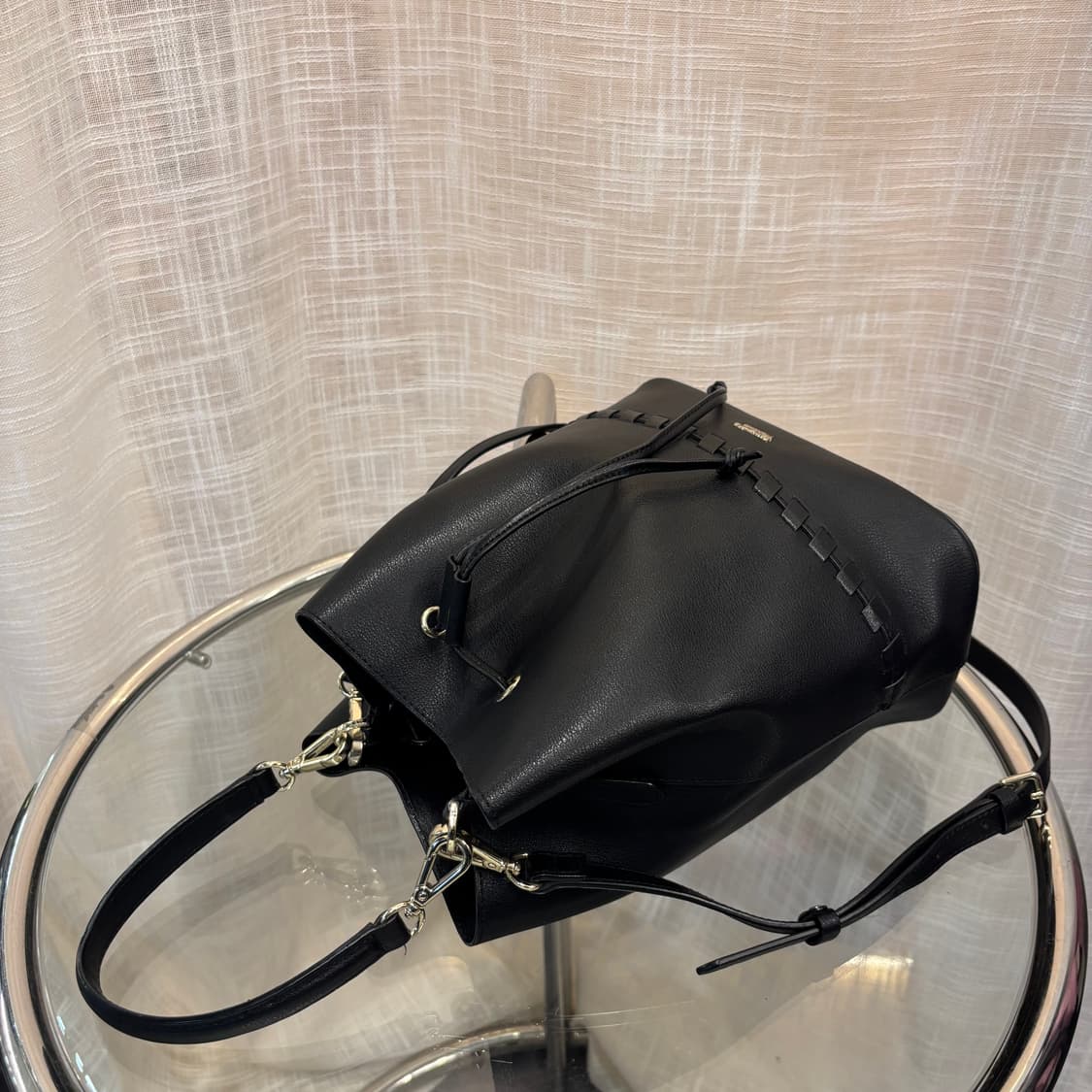 정품 사만다타바사 버킷 토트백     상품이미지5