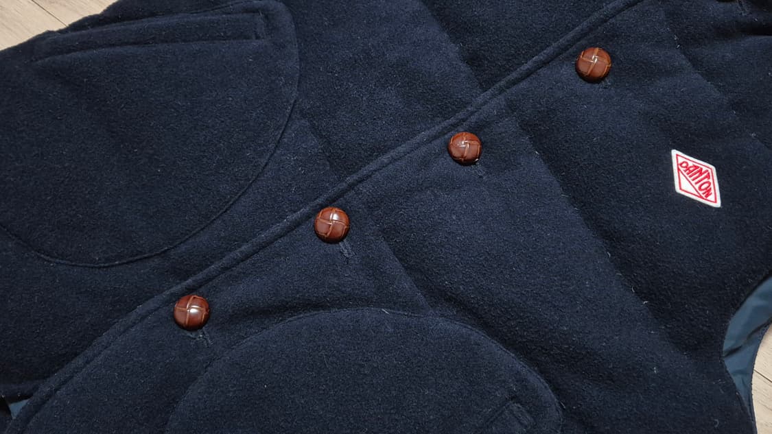 [DANTON] 단톤 울 모사 패딩 베스트 40 상품이미지5