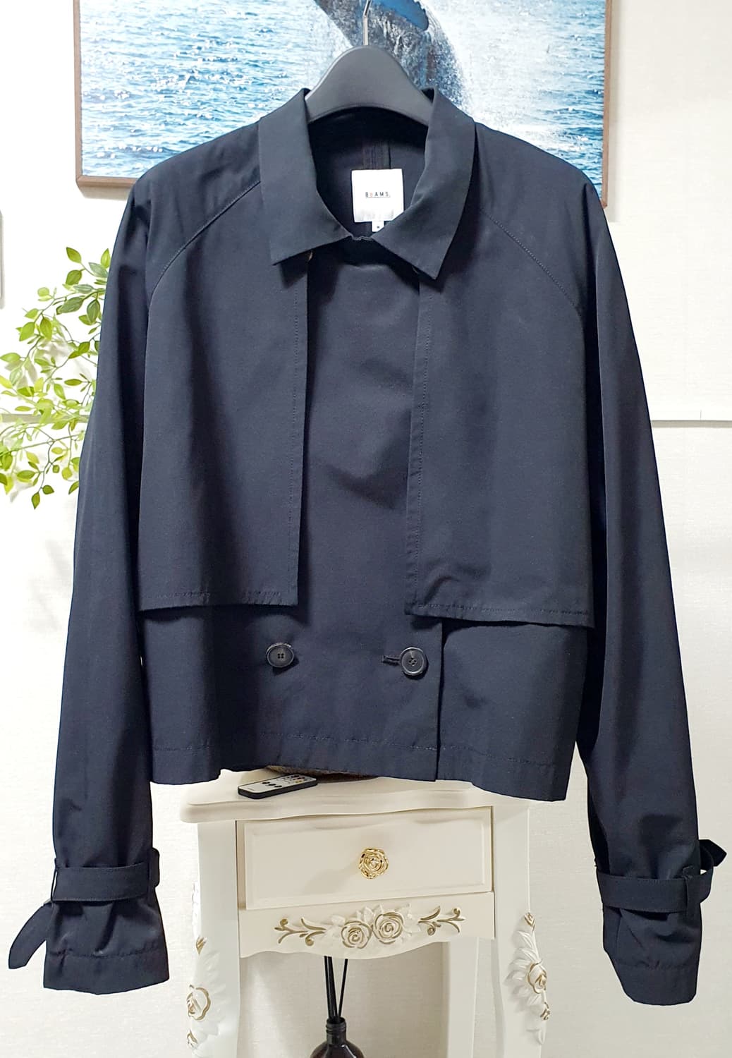 Beams 숏 트렌치 상품이미지1