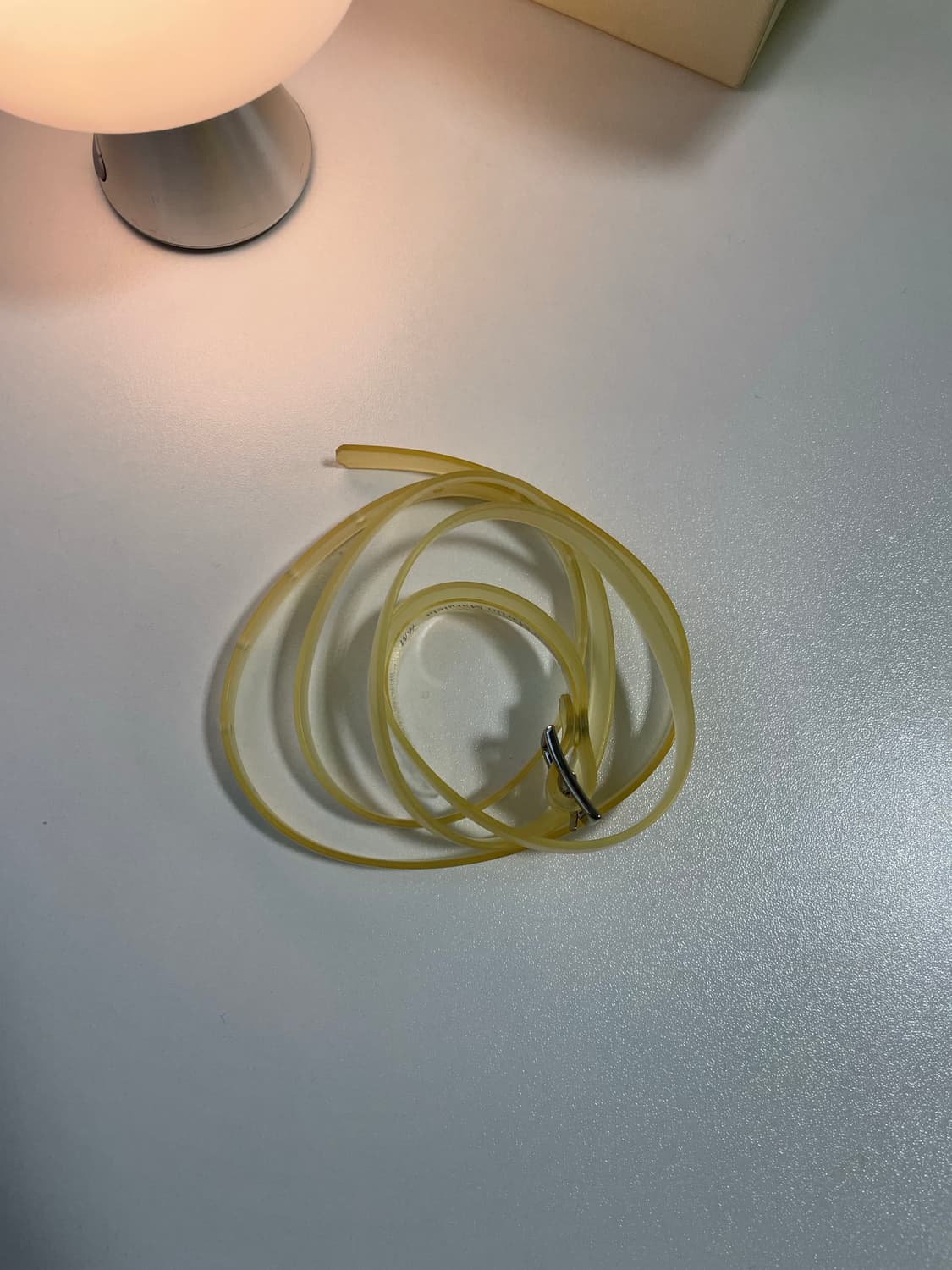 Hnm X margiela clear belt 벨트 상품이미지3