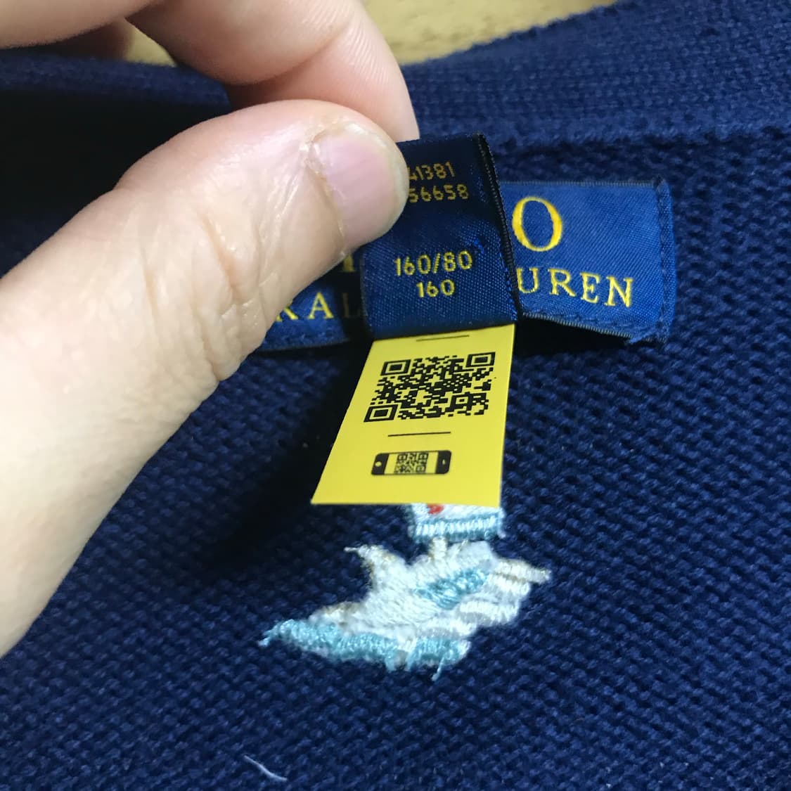 폴로 랄프로렌 노티컬 브이넥 가디건 상품이미지5