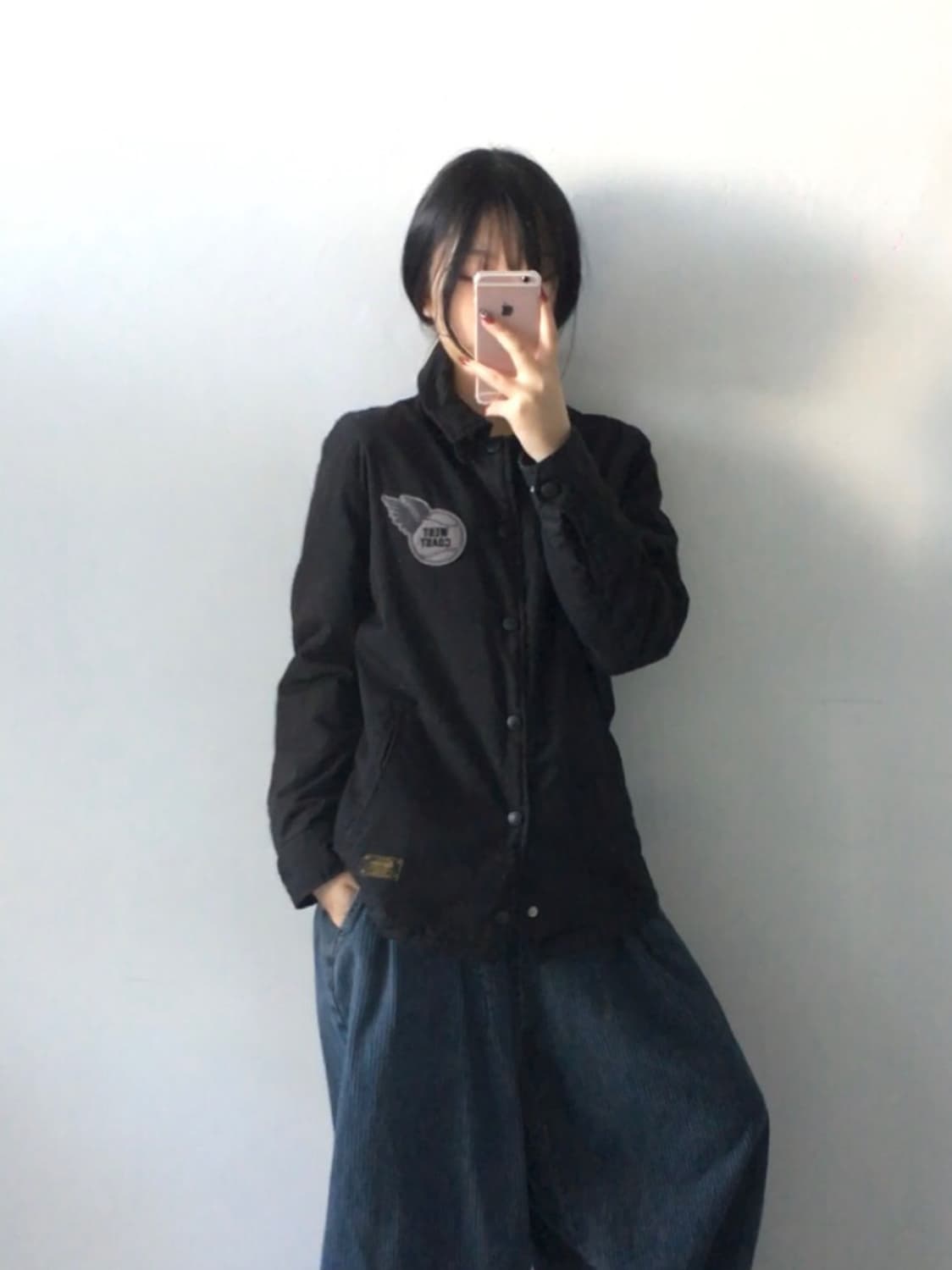 후아유 패치 카라자켓 상품이미지2