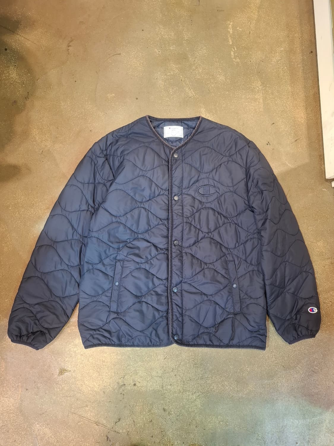 챔피온 퀄팅 자켓 경량 패딩 상품이미지1
