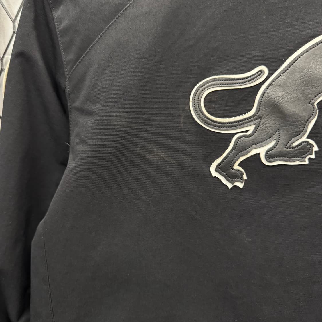 00s 백시큐리티 레이싱자켓 퓨리건 패치 로고 포인트 레드 블랙 상품이미지10