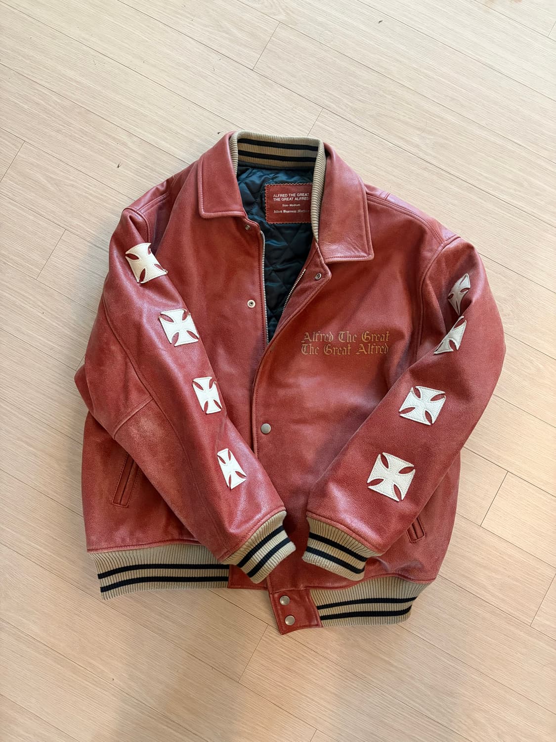 알프레드 레더자켓 상품이미지1