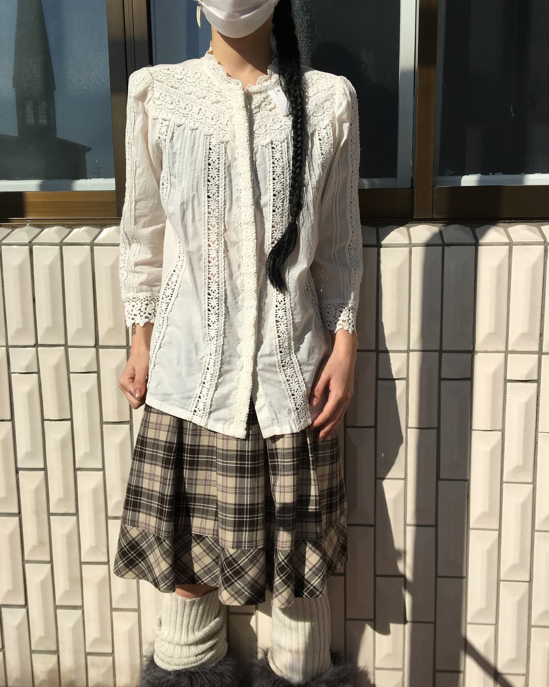 Crochet trimming blouse 상품이미지5