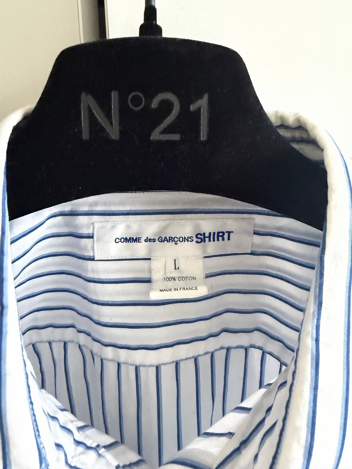 꼼데가르송 셔츠 invader 콜라보 제품 상품이미지4