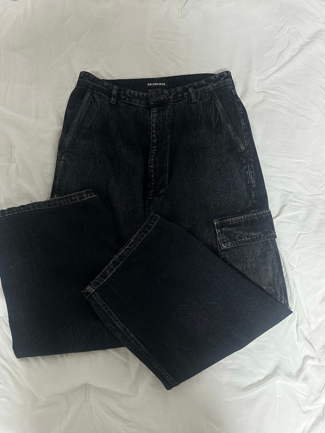 [30] 발렌시아가 20시즌 와이드 배기 데님 상품이미지2