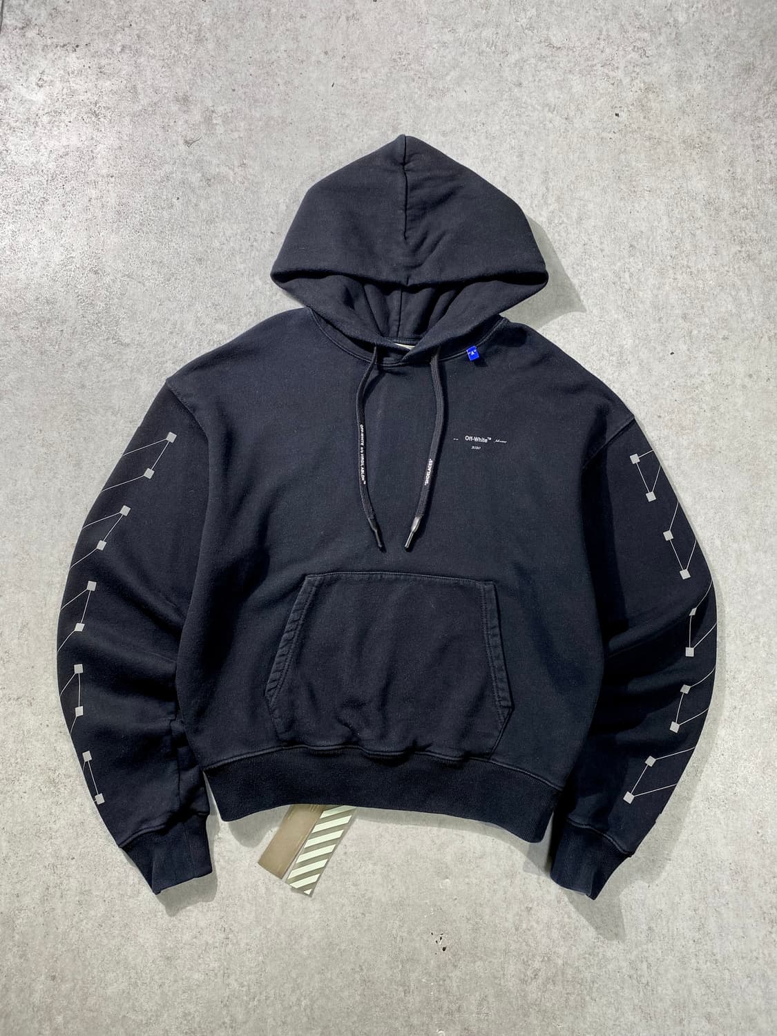 [S] Off White 오프화이트 백본 애로우 후드티 상품이미지3