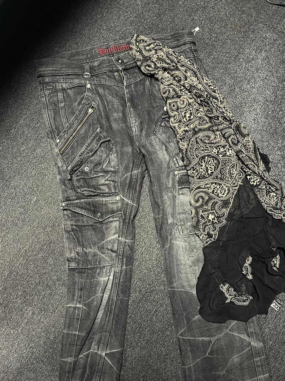JPN Silky Gothic scarf   상품이미지1