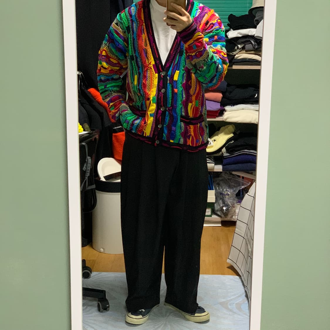 쿠지 레인보우 가디건(정품) 상품이미지3