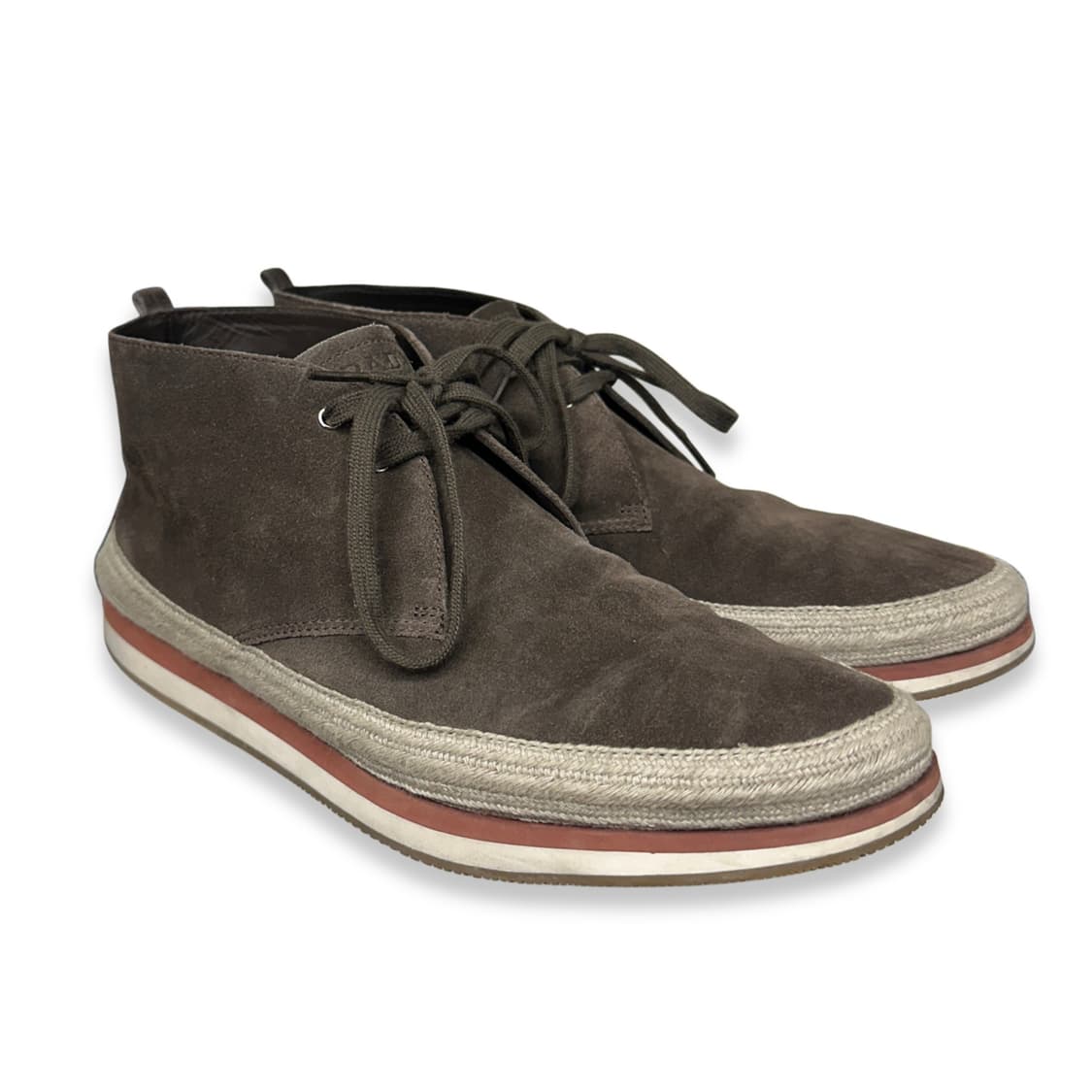 Prada Suede Chukka Shoes EU9 상품이미지1