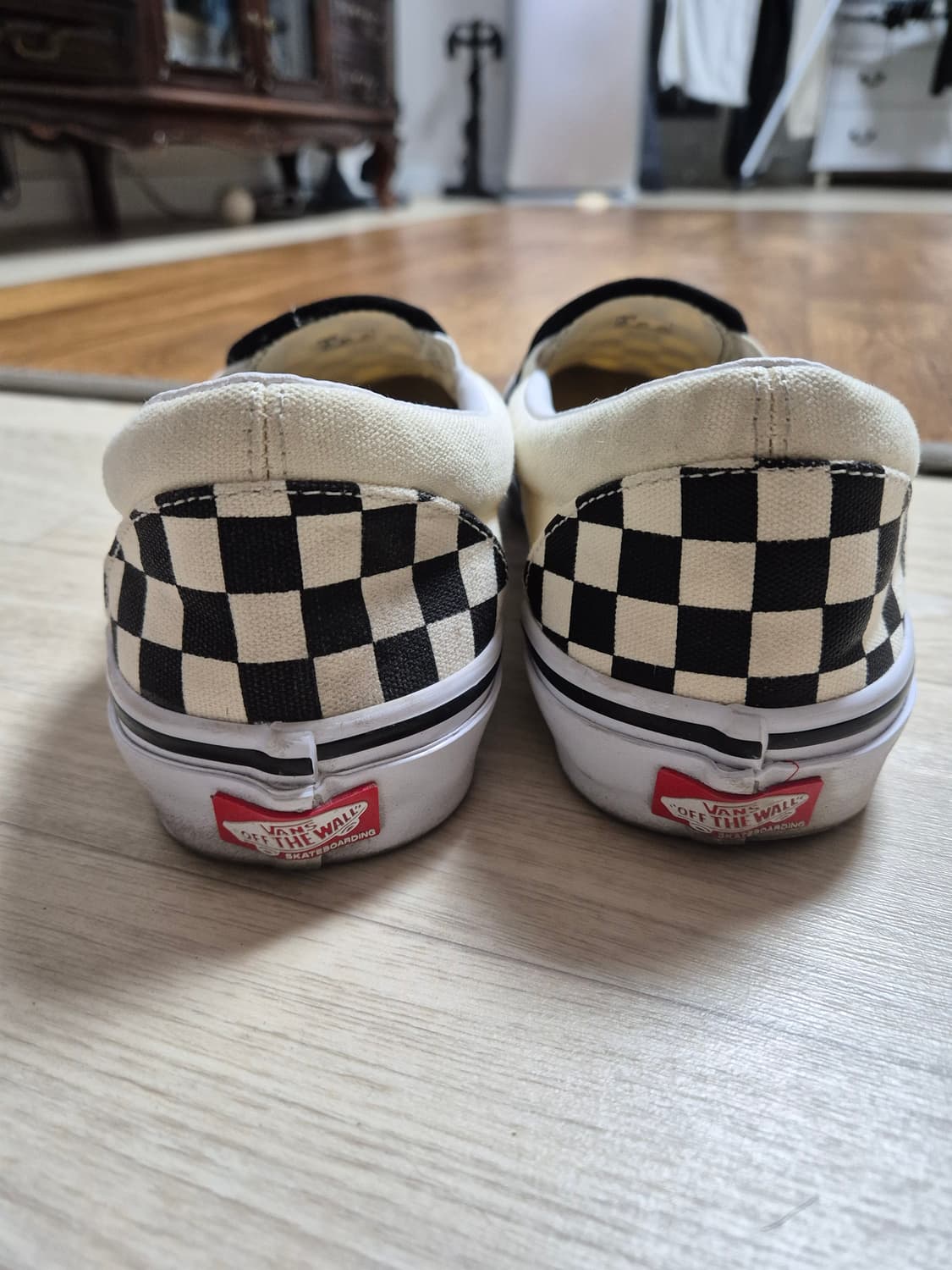 반스 체커보드 슬립온 PopCush 상품이미지5