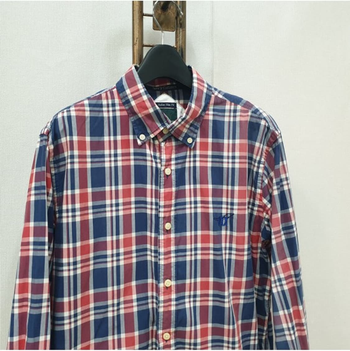 헨리코튼 캐주얼 클래식 체크 셔츠 100 상품이미지2