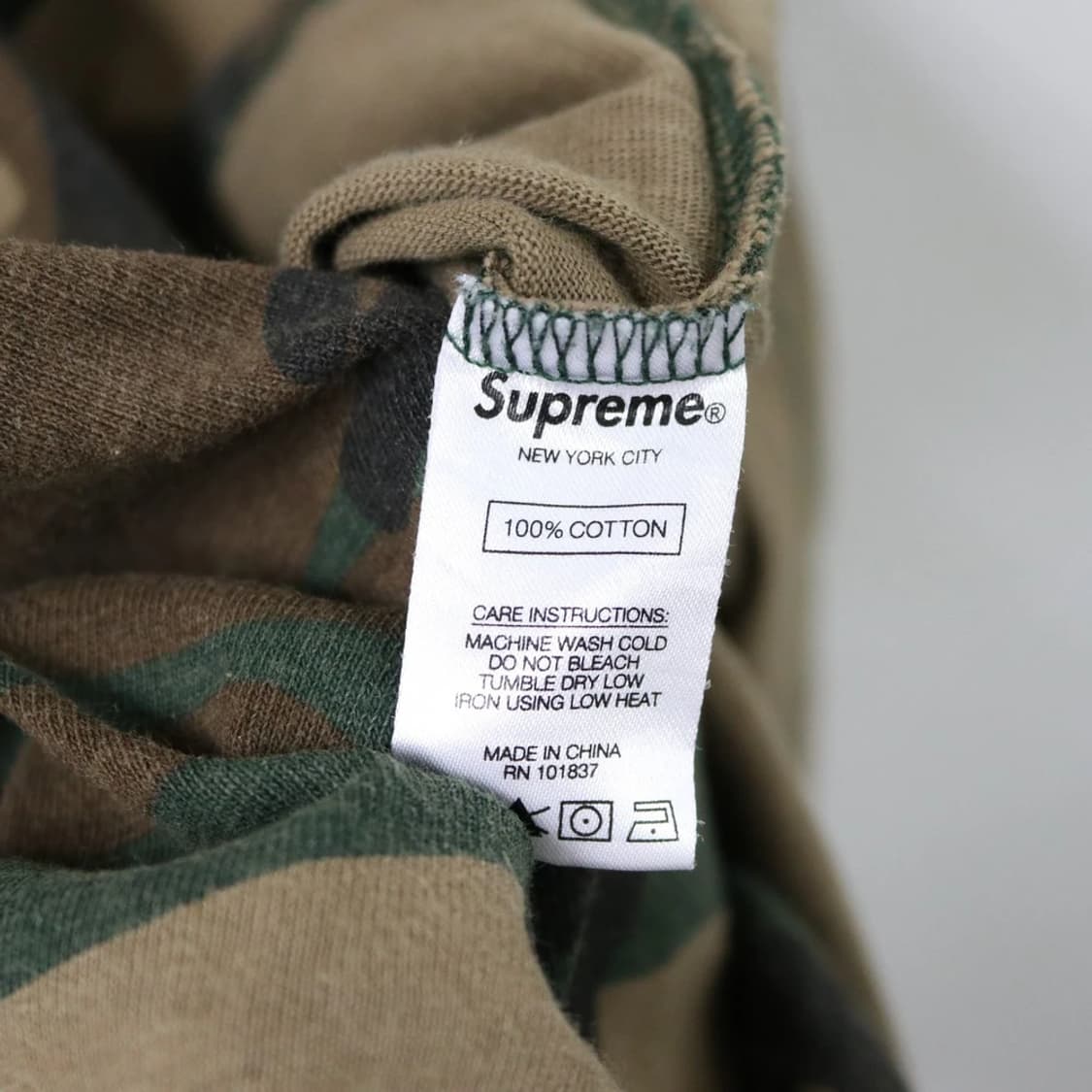 SUPREME 슈프림 우드랜드 카모 티셔츠 69432 상품이미지6