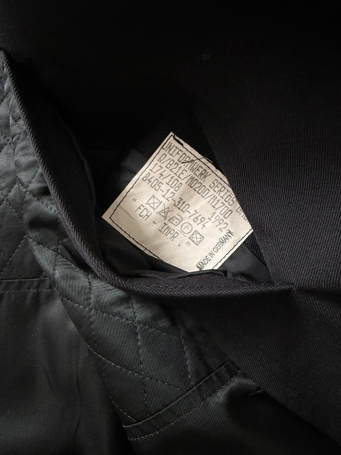 90s Uniform Werk Serios GMBH Coat  상품이미지7