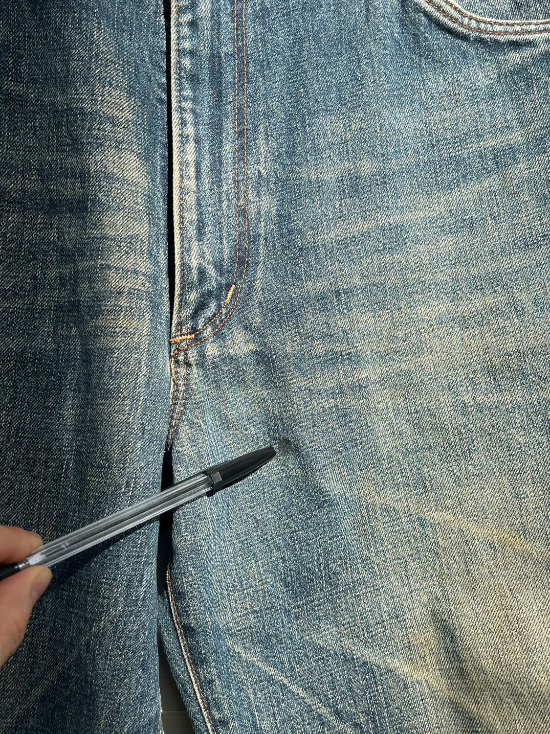 Wrangler 랭글러 블루벨 샐비지 데님팬츠 상품이미지6