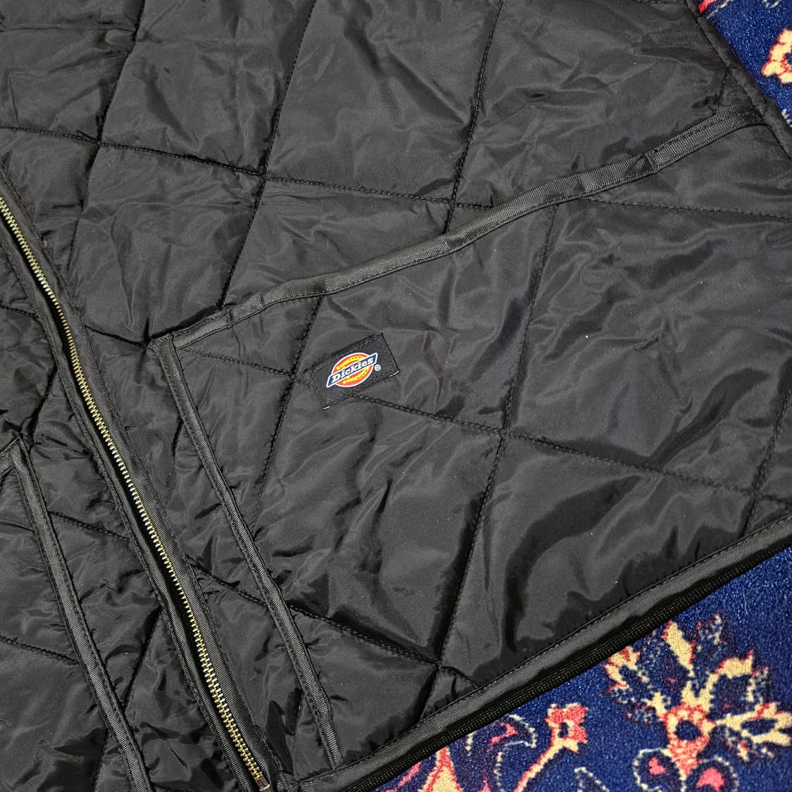 디키즈(Dickies) 다이아몬드 퀄팅 베스트 2XL size 상품이미지4