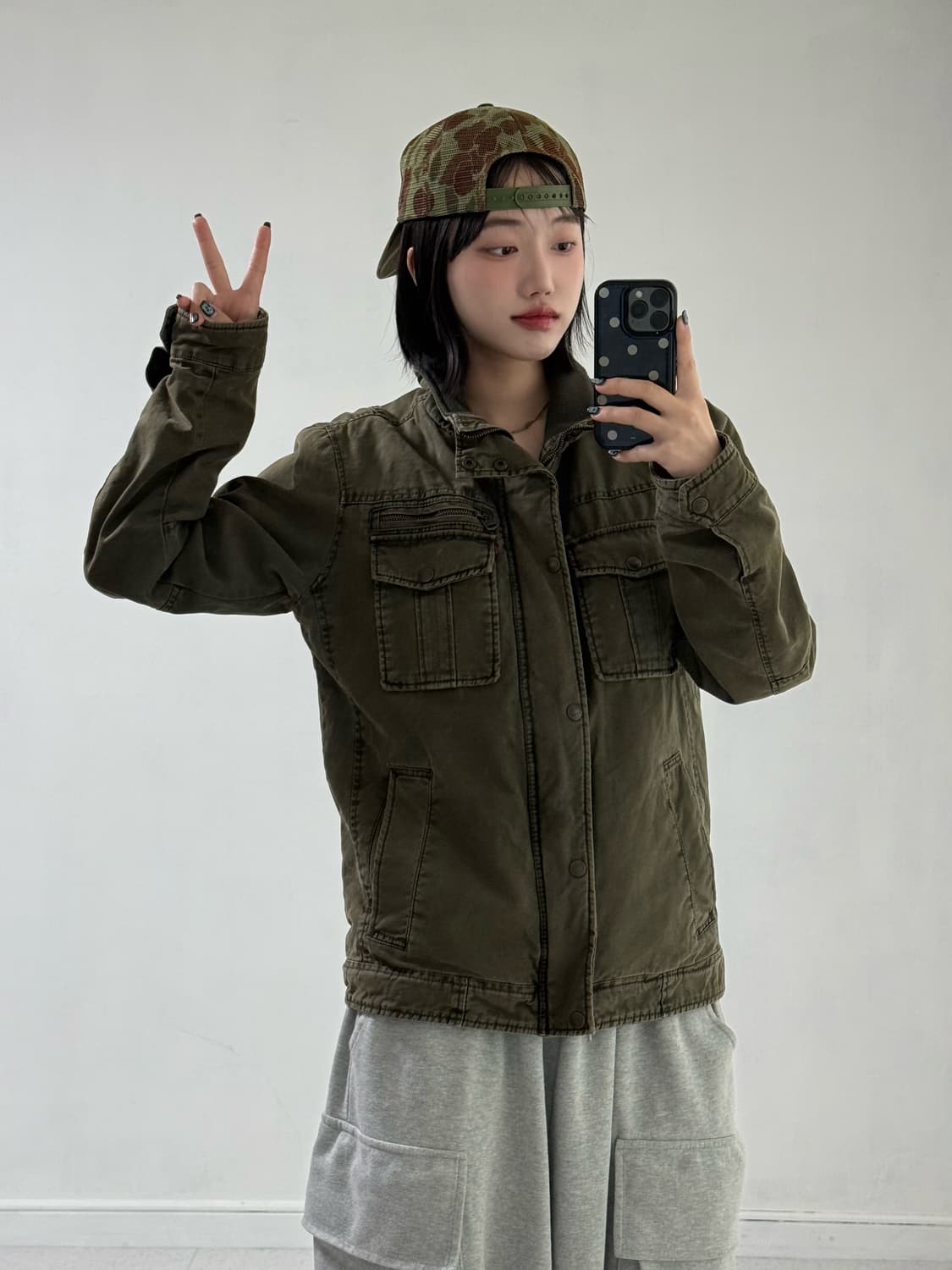 리바이스 카키 데저트 트러커 자켓 상품이미지3