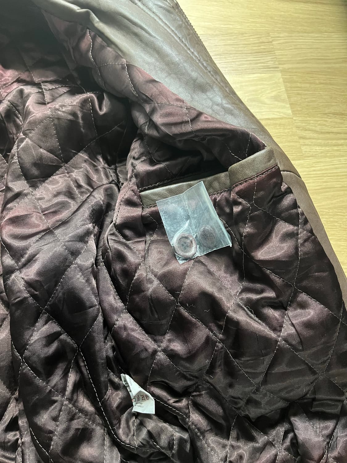 빈티지 봄버 레더 자켓 상품이미지6