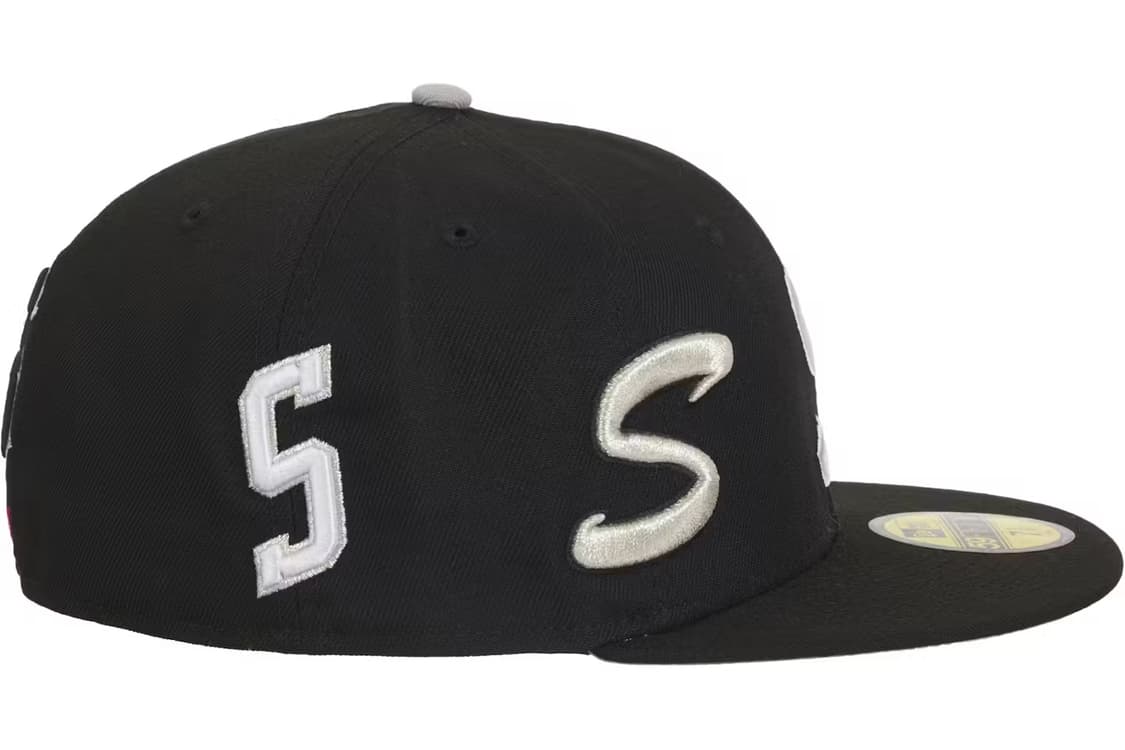 Supreme Multi S Logo New Era Black - 25S 상품이미지3