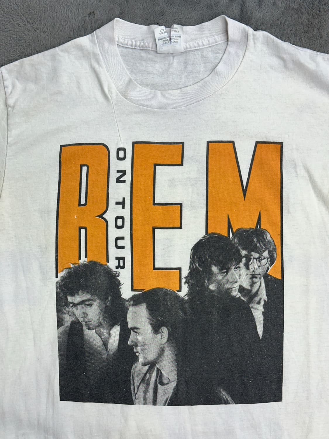 1989' R.E.M. Green 월드투어 티셔츠 L 상품이미지3