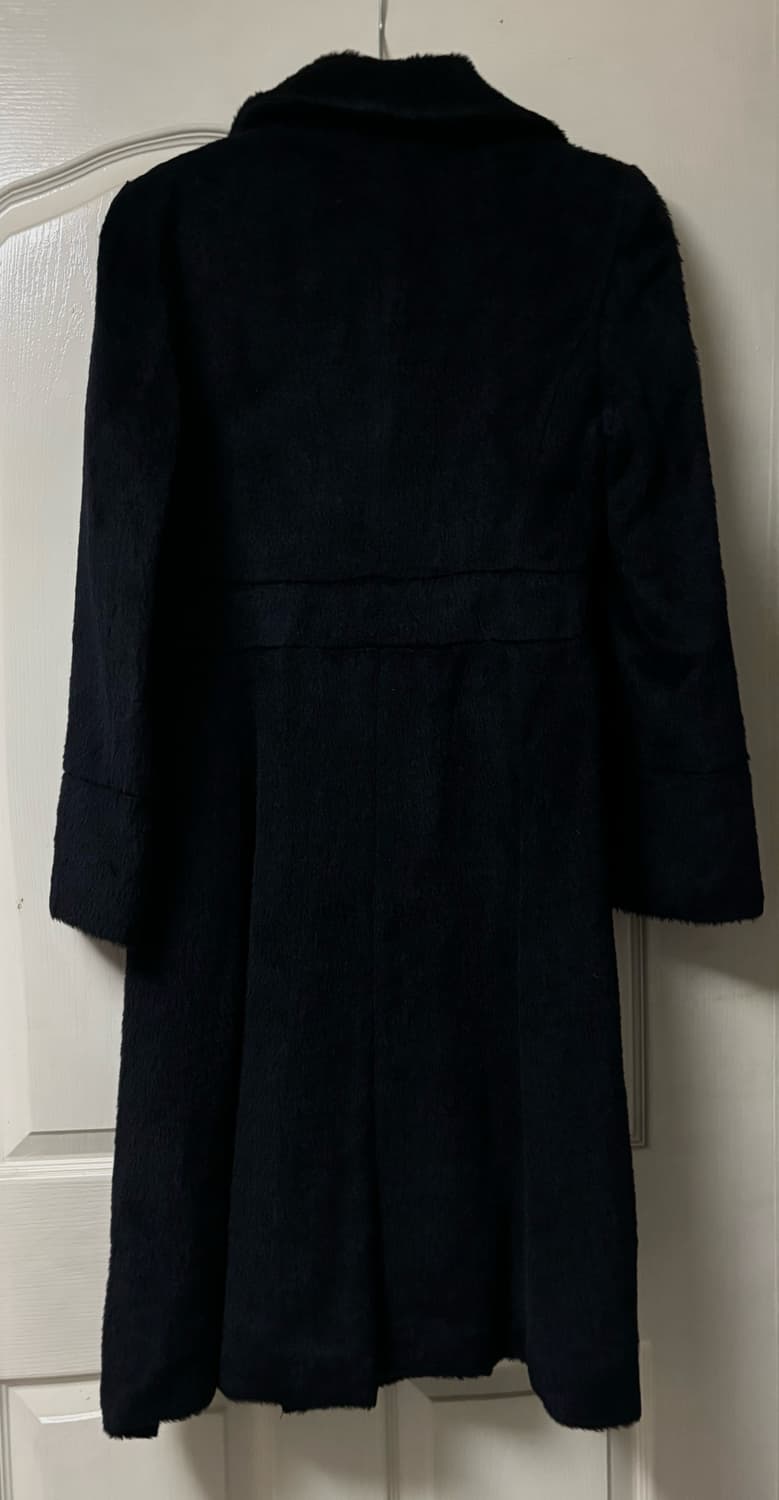 네이비 울 롱코트 상품이미지2