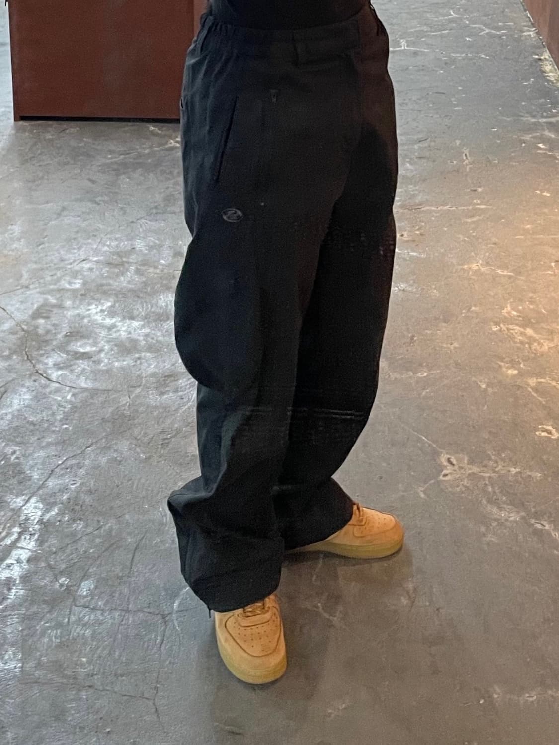 산산기어 23ss 블랙 카고 팬츠 H990 상품이미지1