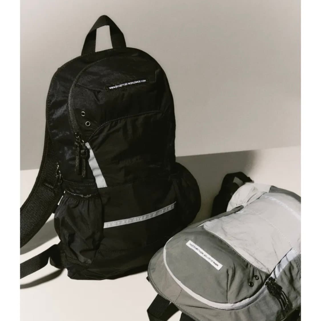 스컬프터 백팩 블랙 Geek Slouchy Backpack Black 상품이미지2