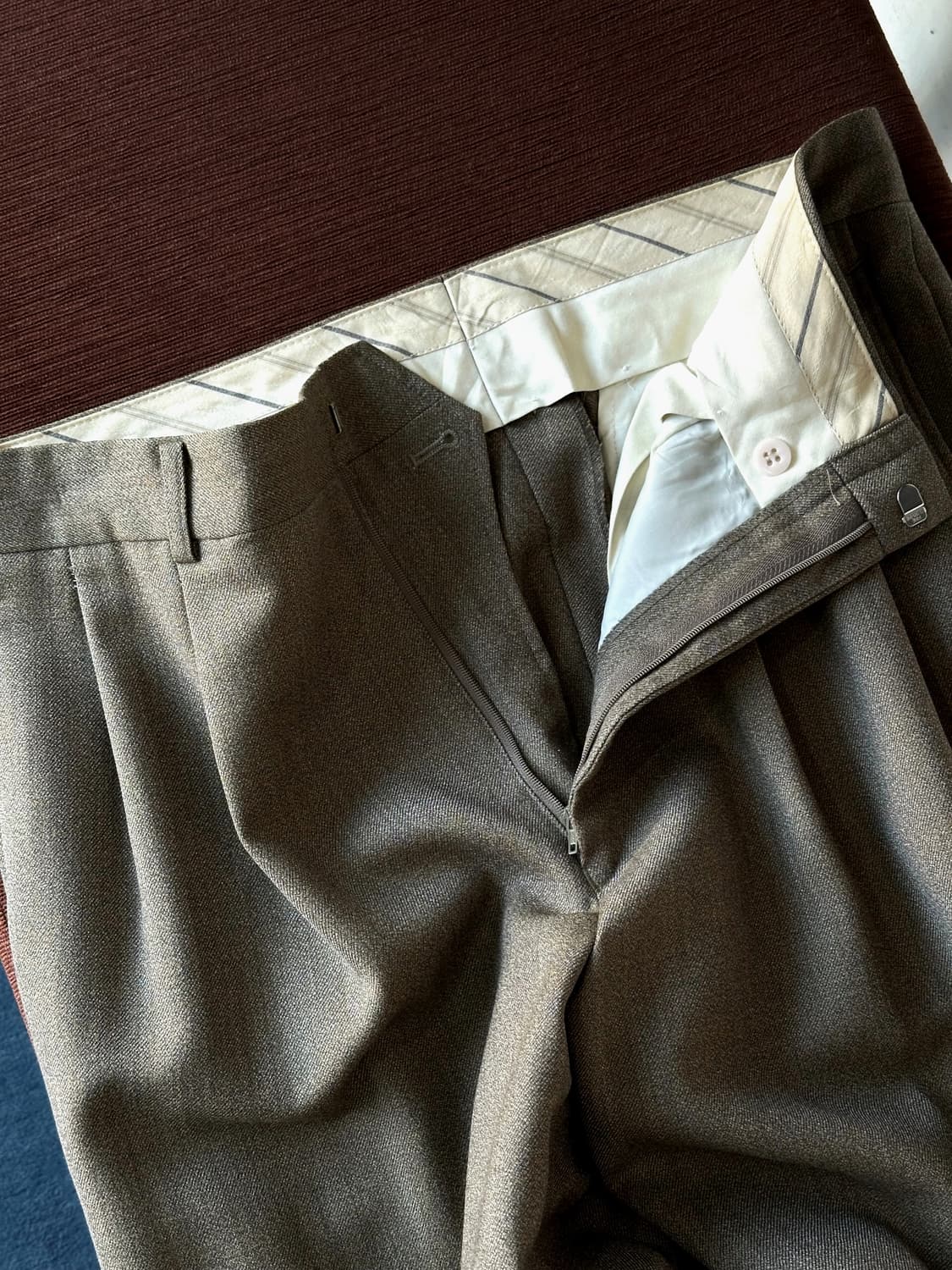 Light wool 2 pleats trouser 상품이미지7