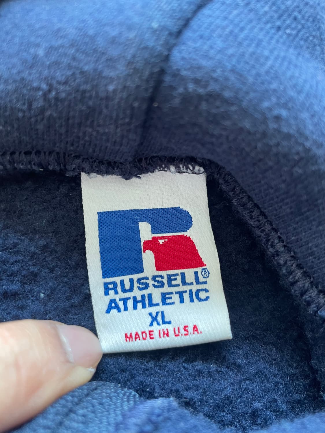 90s USA russell athletic hoodie zip 러셀 상품이미지3