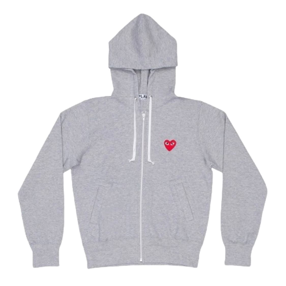 꼼데가르송 레드 와펜 후드집업 AX - T168 (L) 상품이미지1