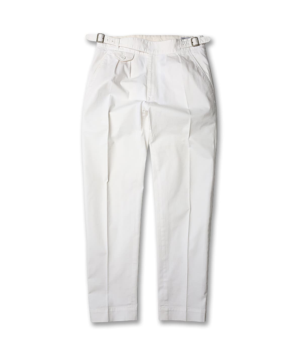 케네스 필드 [Kenneth Field] 화이트 코튼 테이퍼드 구르카팬츠 상품이미지2