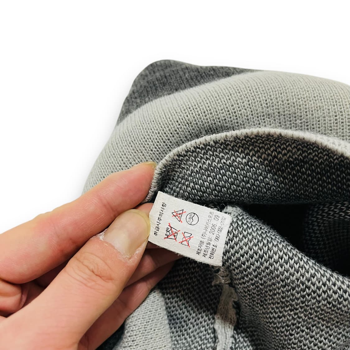 나이키 00s 올드스쿨 더블 밴드 로고 빈티지 비니 상품이미지6