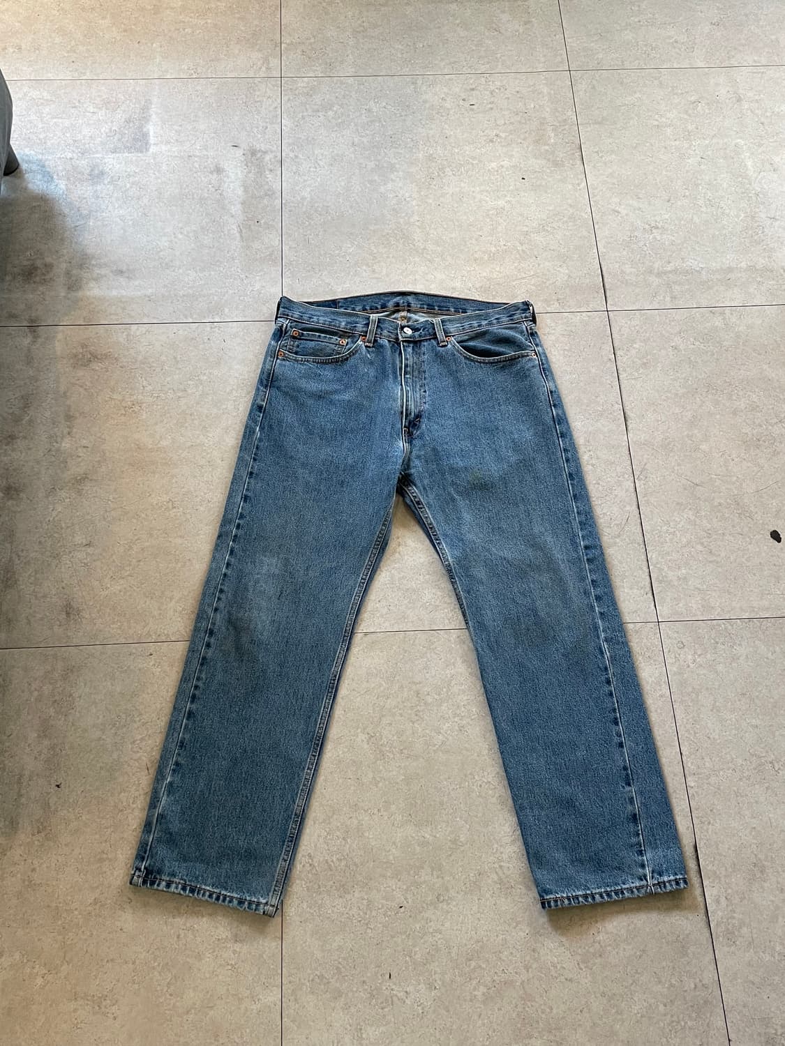 리바이스 505 데님 팬츠 상품이미지5