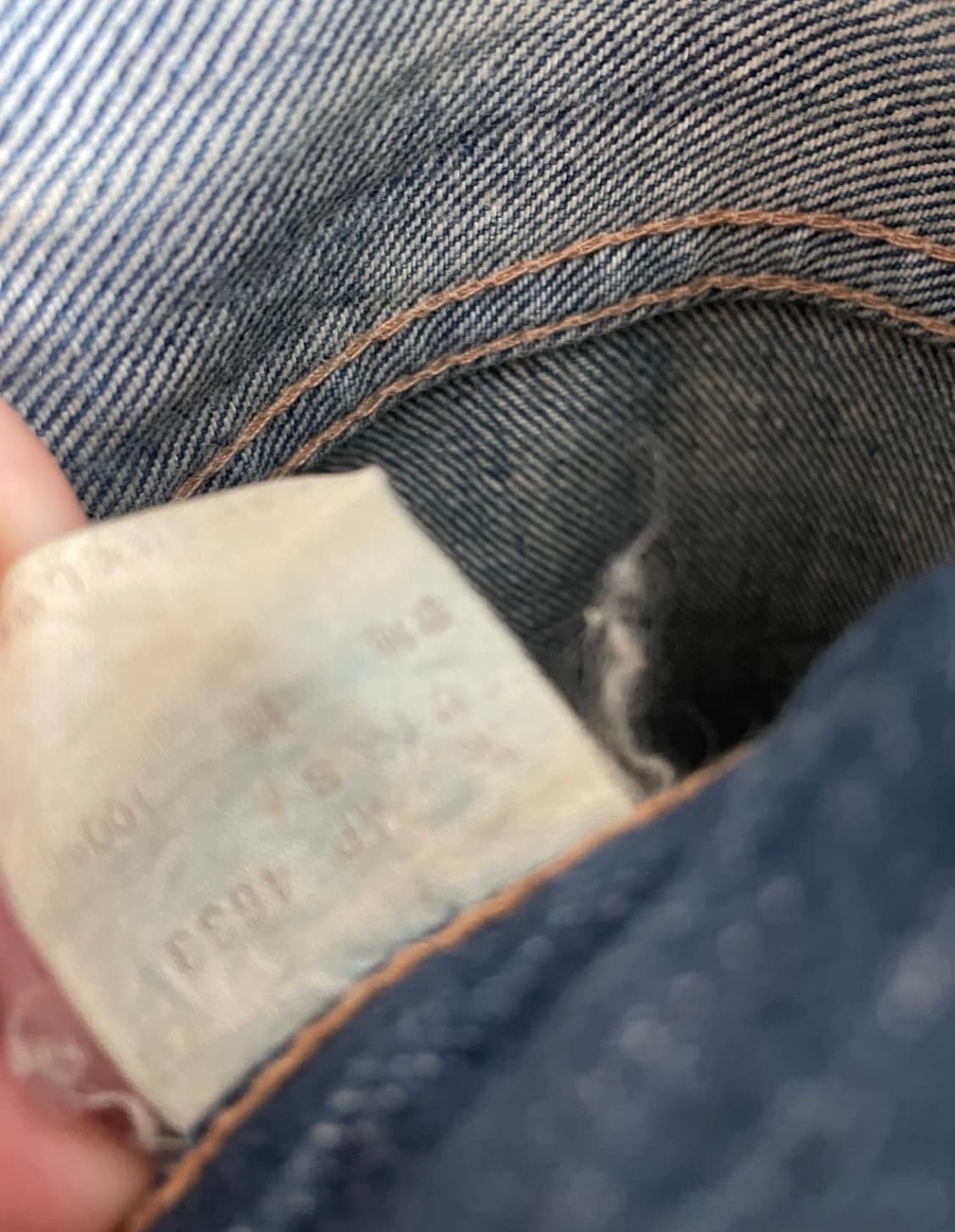 히스테릭 글래머 패치워크 데님 팬츠 상품이미지7