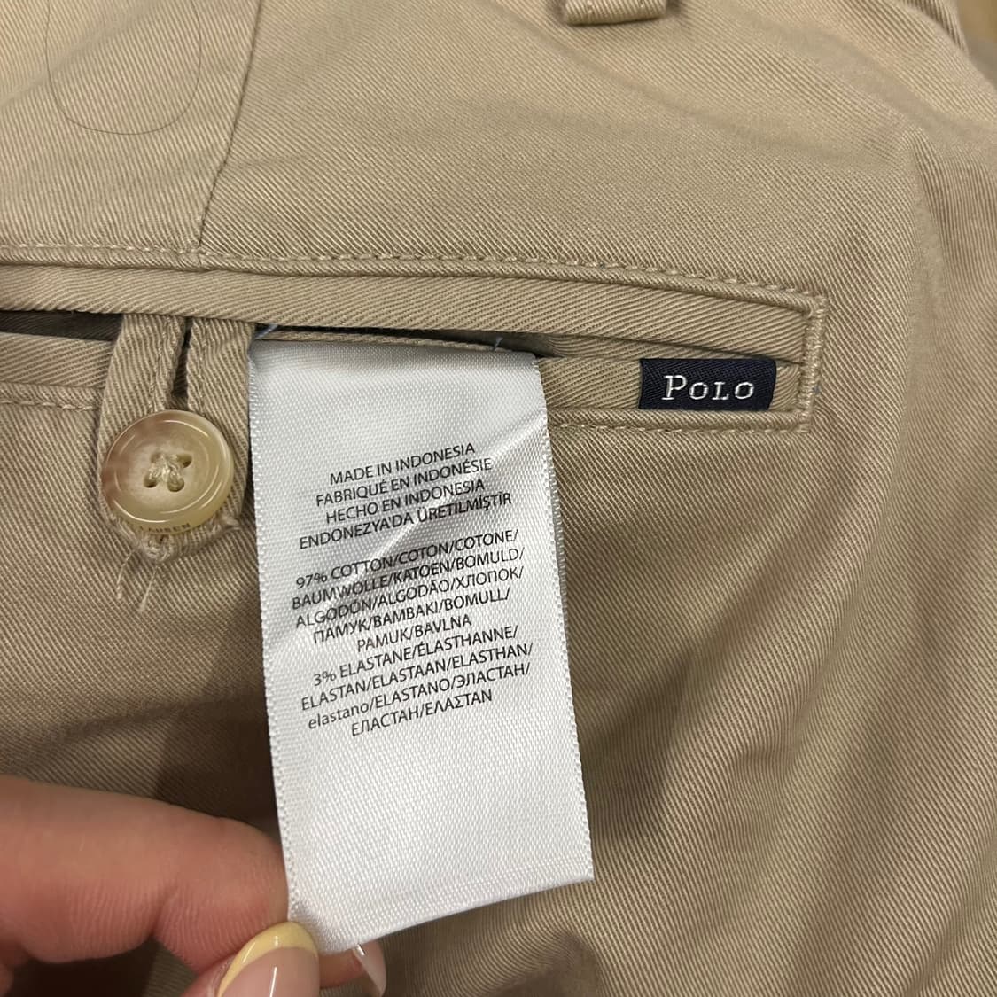 [정품] 폴로 랄프로렌 베이지 면바지 b18 상품이미지6