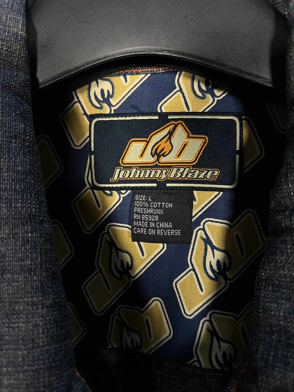 조니 블레이즈 올드스쿨 스티치 데님 자켓 처분  상품이미지4