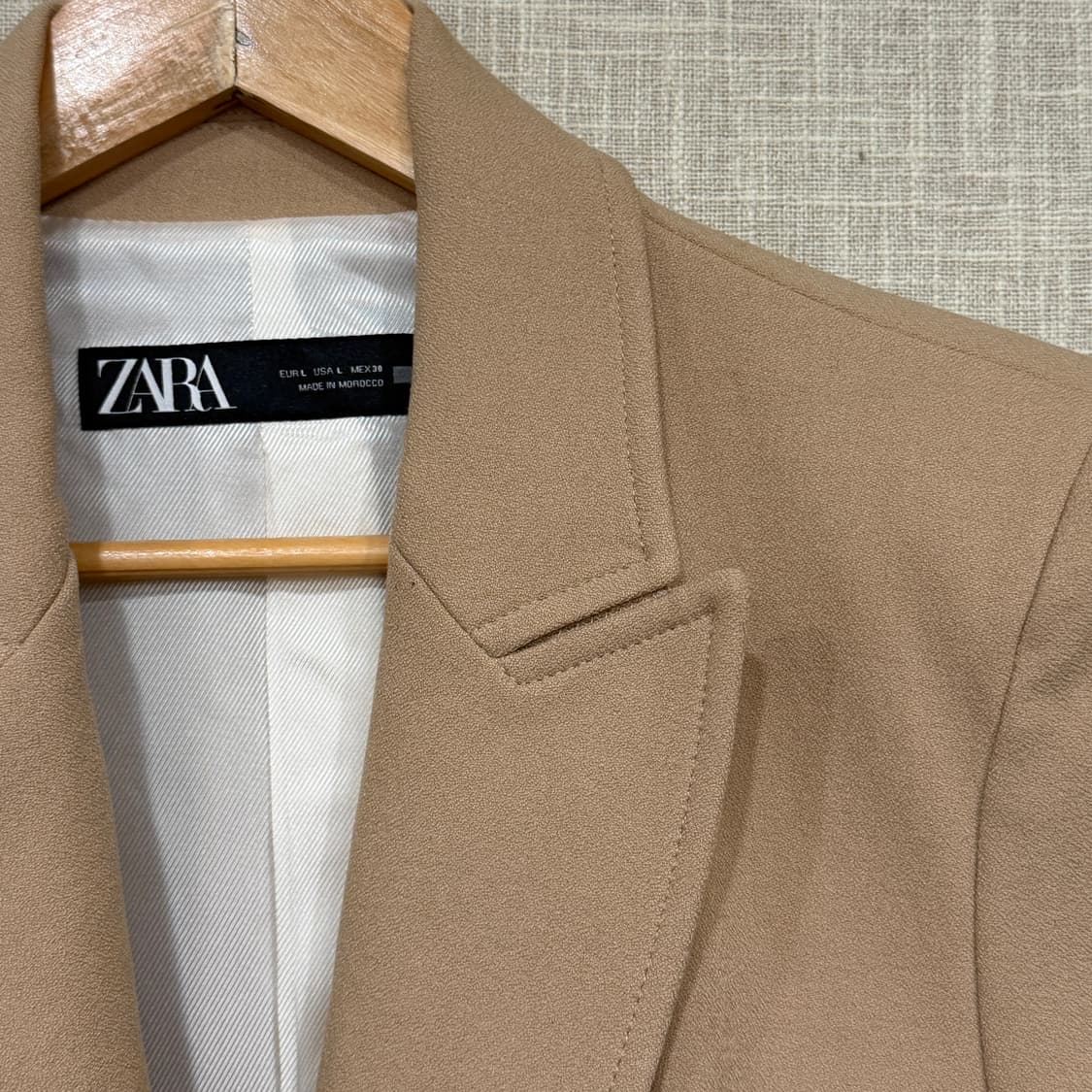 ZARA 자라 금장 자켓 L 베이지 상품이미지2