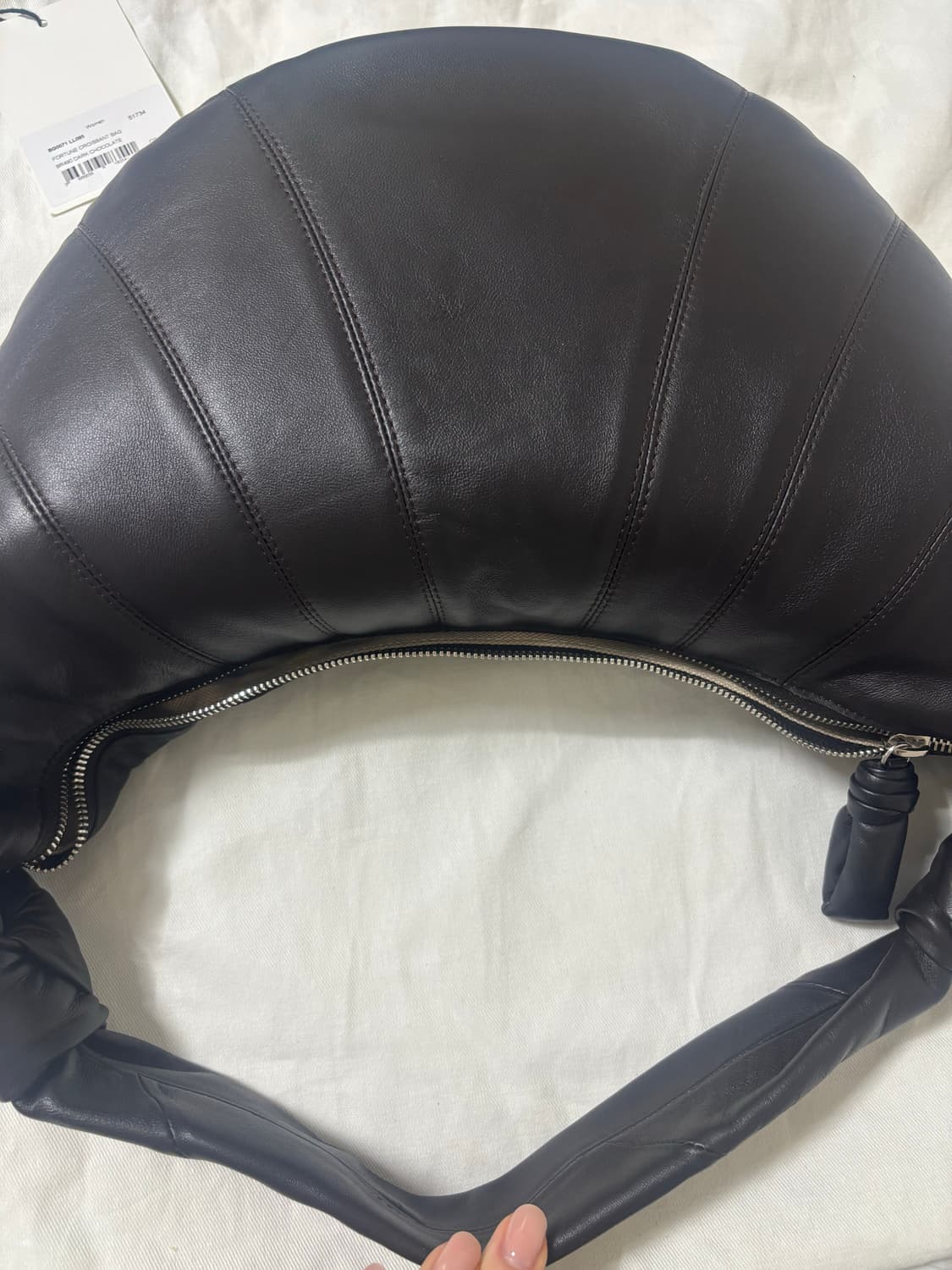 르메르 포춘백 라지 다크초코 (차정원가방) 상품이미지2