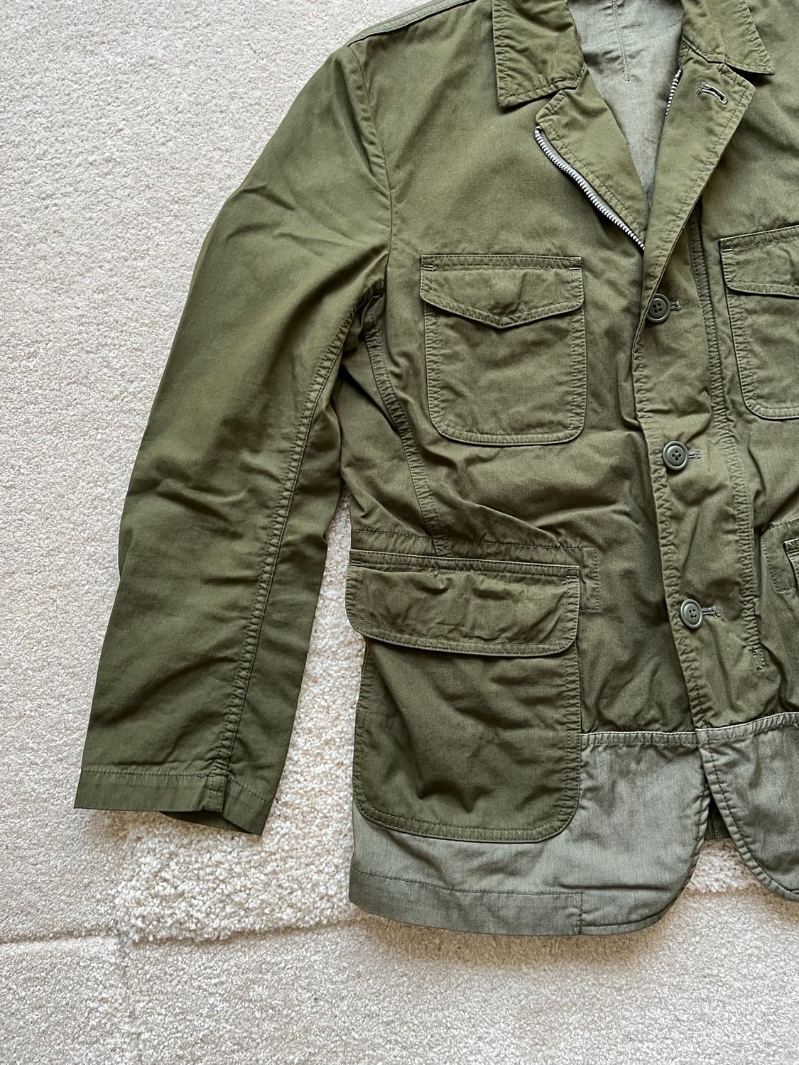 꼼데가르송 옴므 패치워크 필드 자켓 (100) 상품이미지4