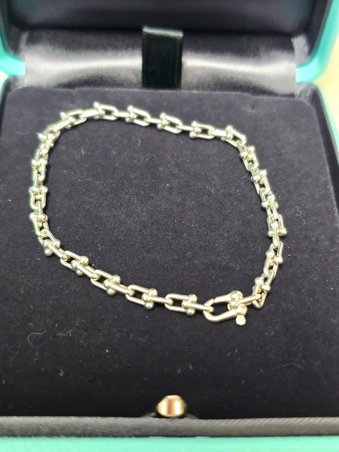 티파니하드웨어링크팔찌 마이크로s사이즈 정품 상품이미지1