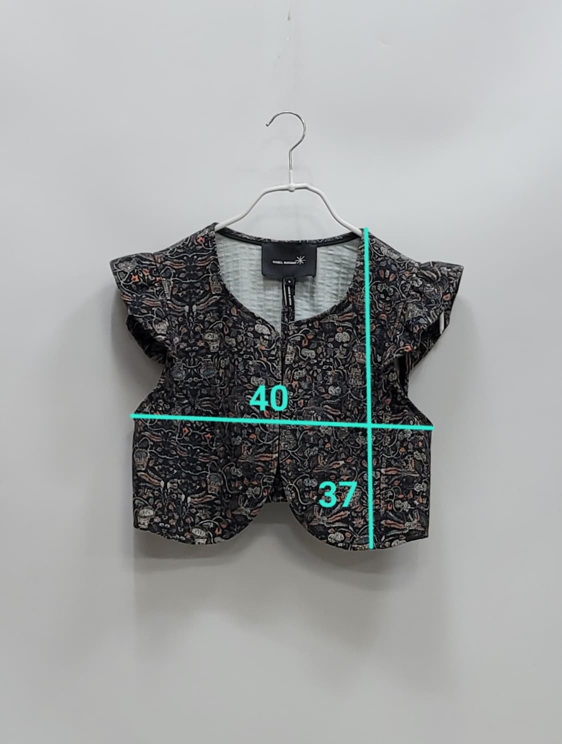 ISABEL MARANT 이자벨마랑 코튼 크롭 블레로 베스트 / 여 00 상품이미지10