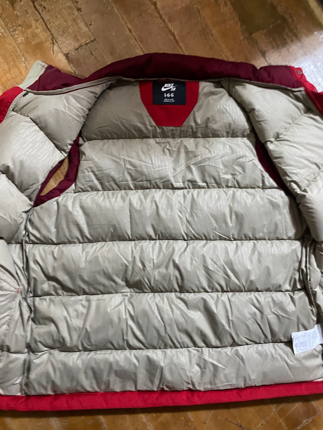 나이키 SB 다운 패딩 베스트 L 상품이미지6