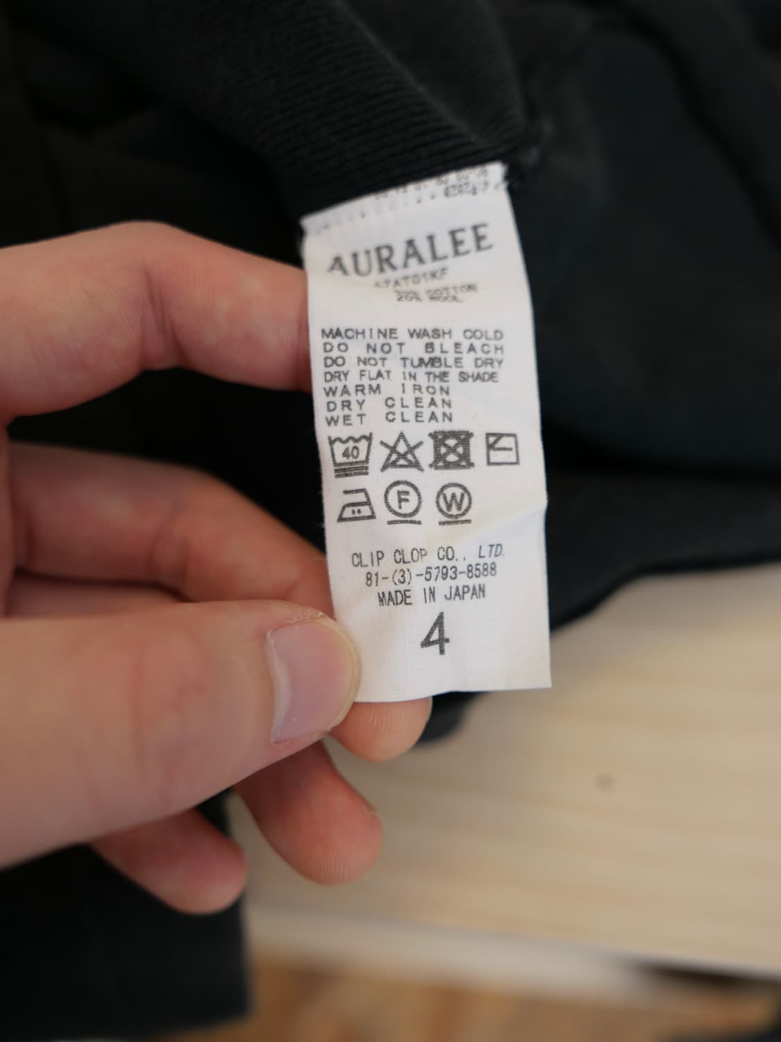 오라리 하프 집 롱슬리브 상품이미지6