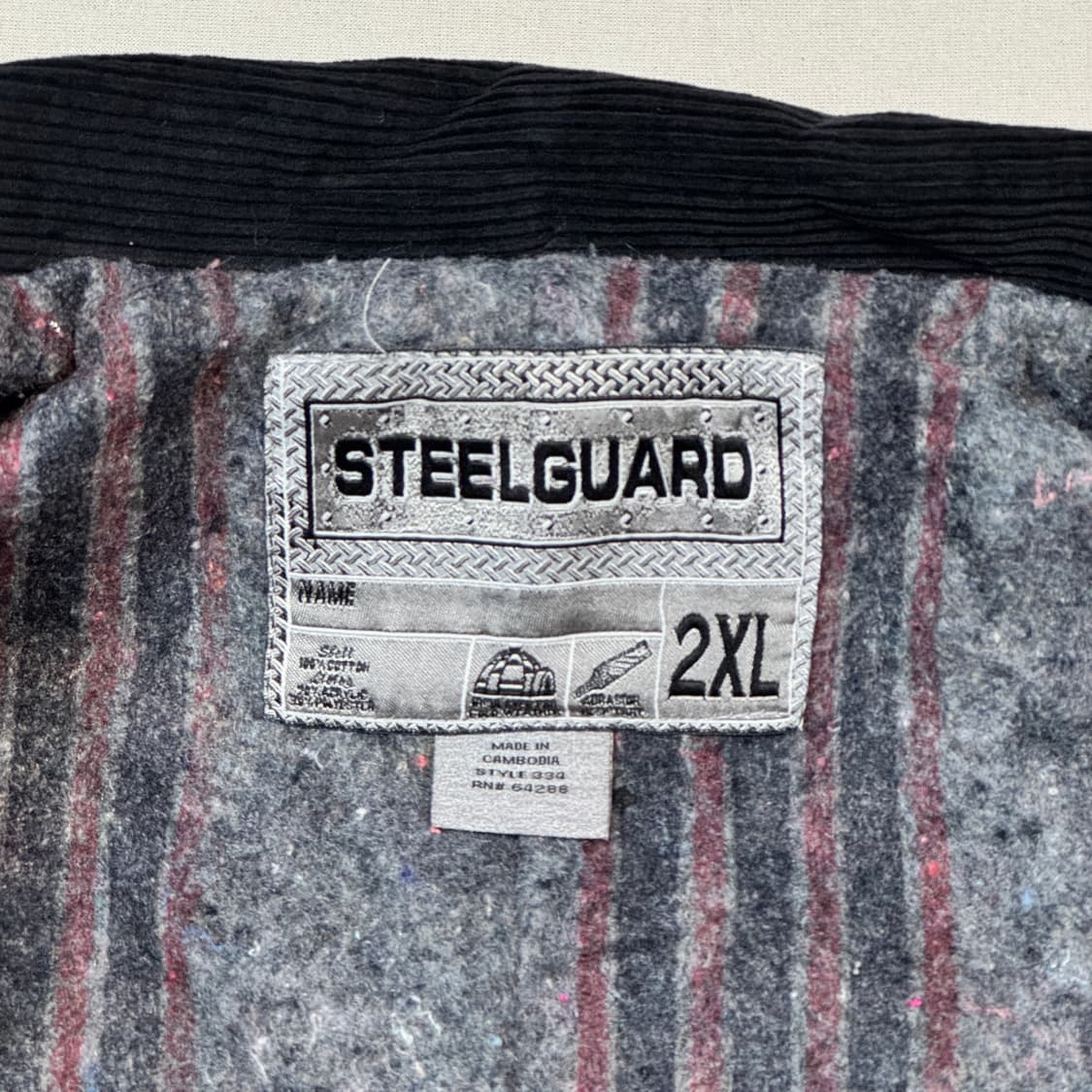 XXL) STEELGUARD USA 덕캔버스 워크웨어 워크 자켓 상품이미지6