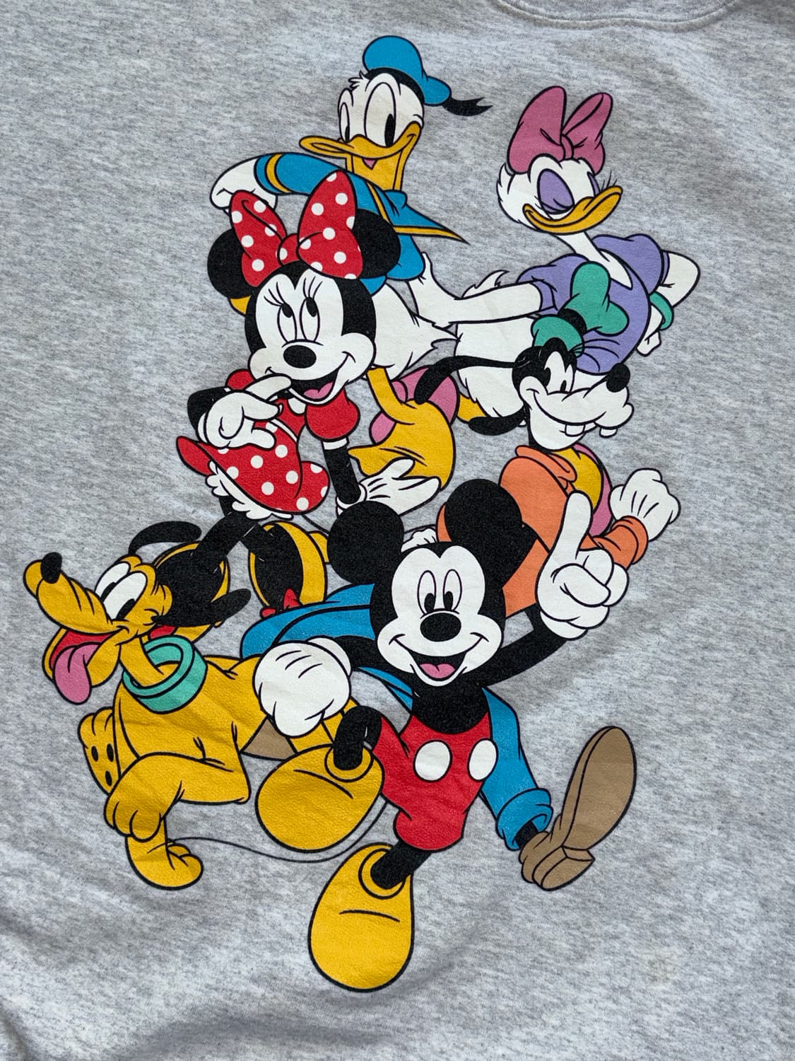 디즈니 미키마우스 50 50 빈티지 스웻 XL (103-107) 상품이미지3