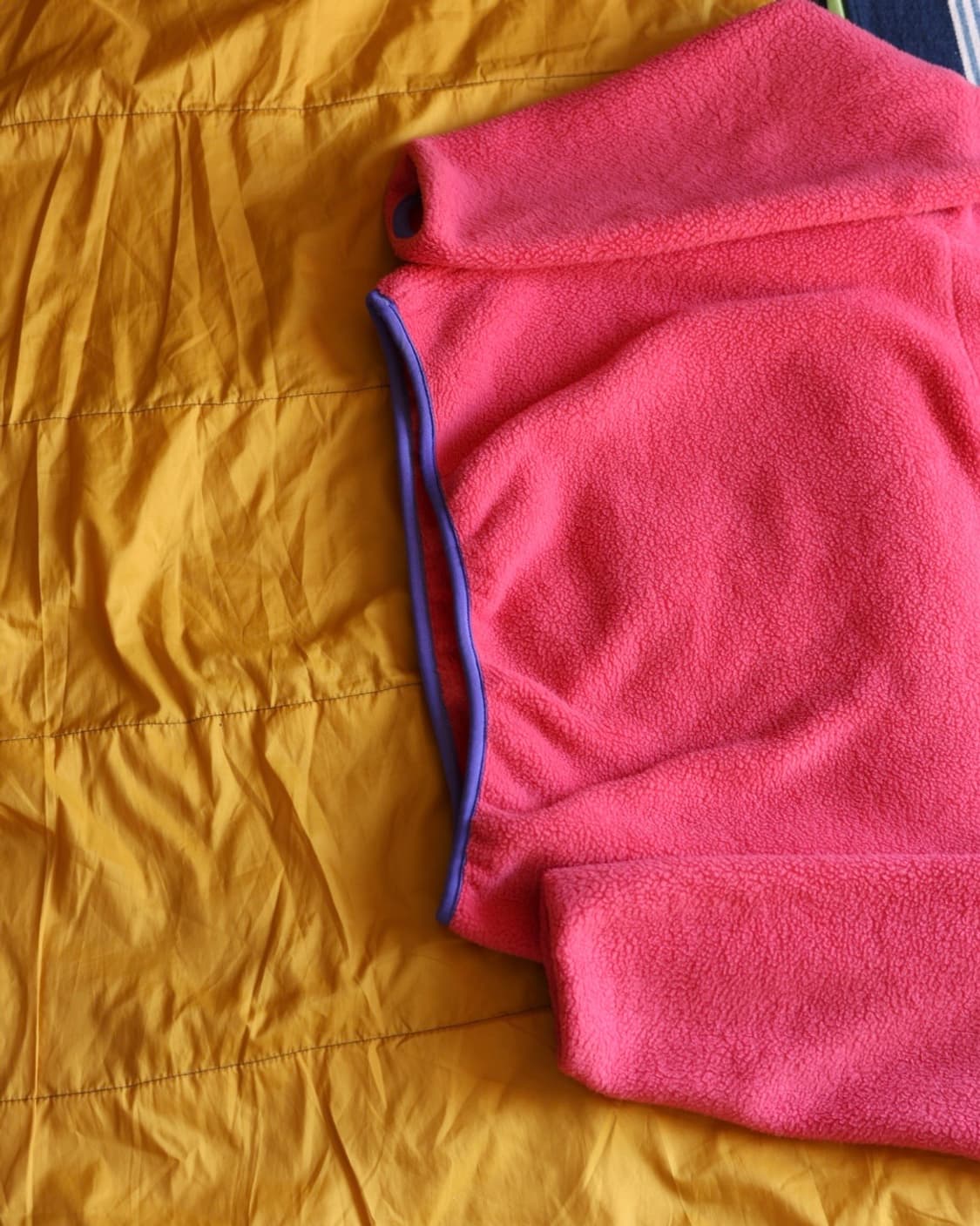 파타고니아 80s 신칠라 스냅티 플리스 (Salmon Pink) 상품이미지8